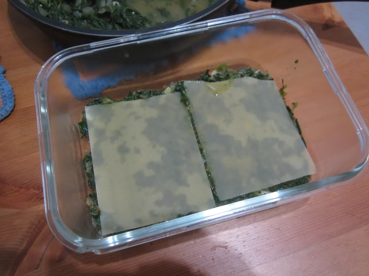 Vegane Spinatlasagne - Rezept - Bild Nr. 13910