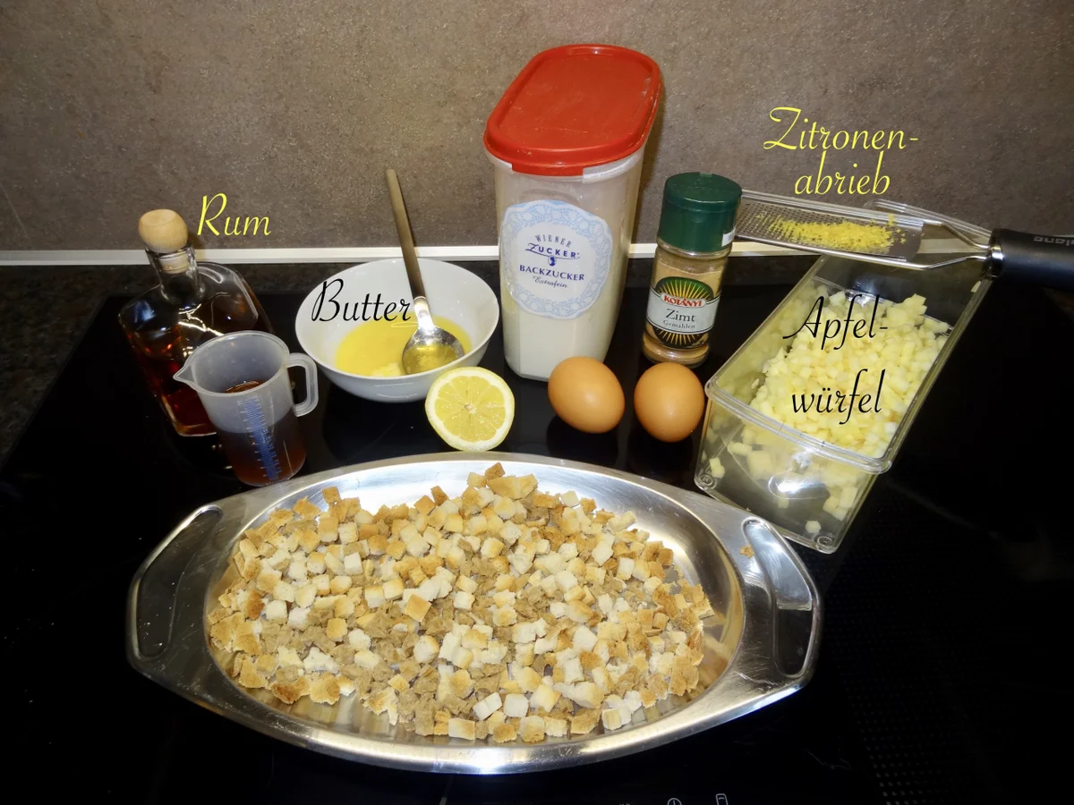 gebackene Apfel Knödel mit Zimt Zabaione - Rezept - Bild Nr. 8