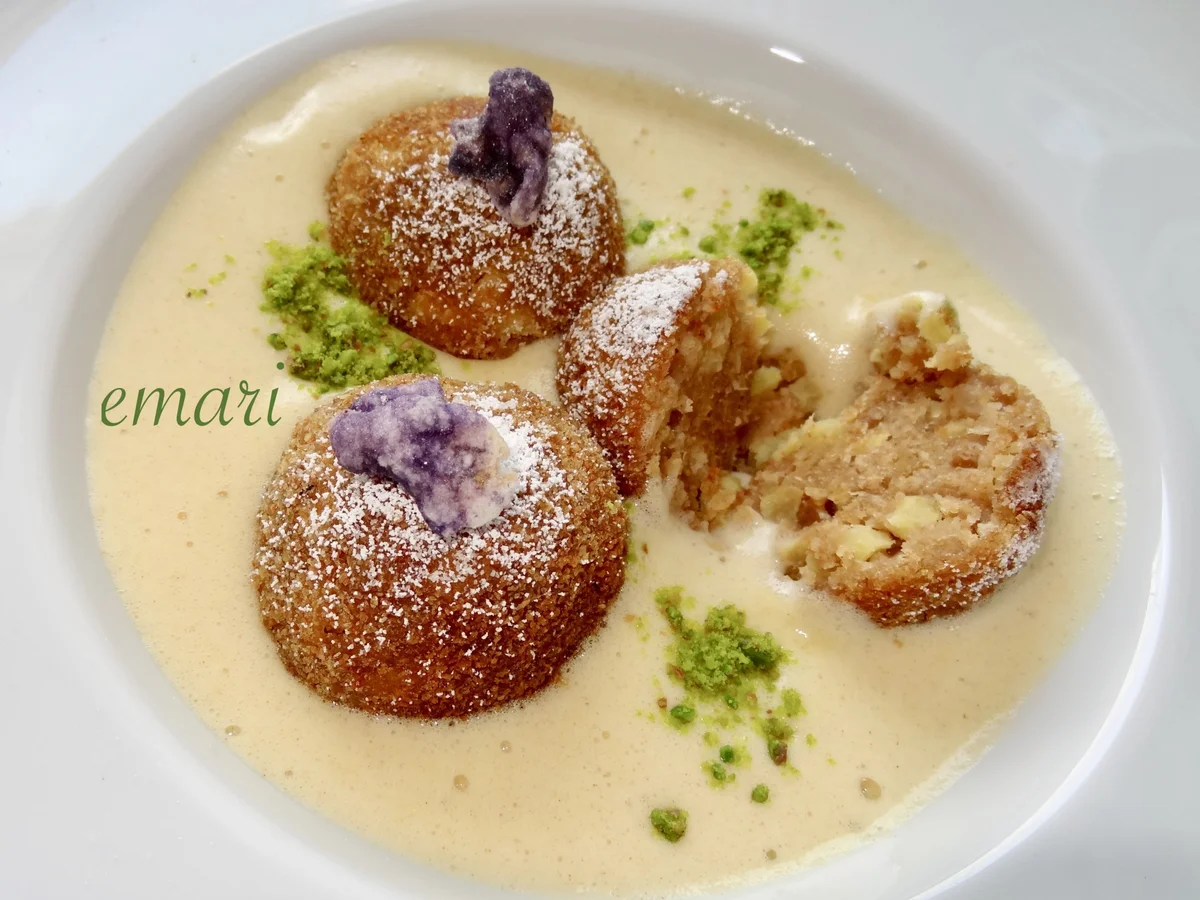 gebackene Apfel Knödel mit Zimt Zabaione - Rezept - Bild Nr. 16