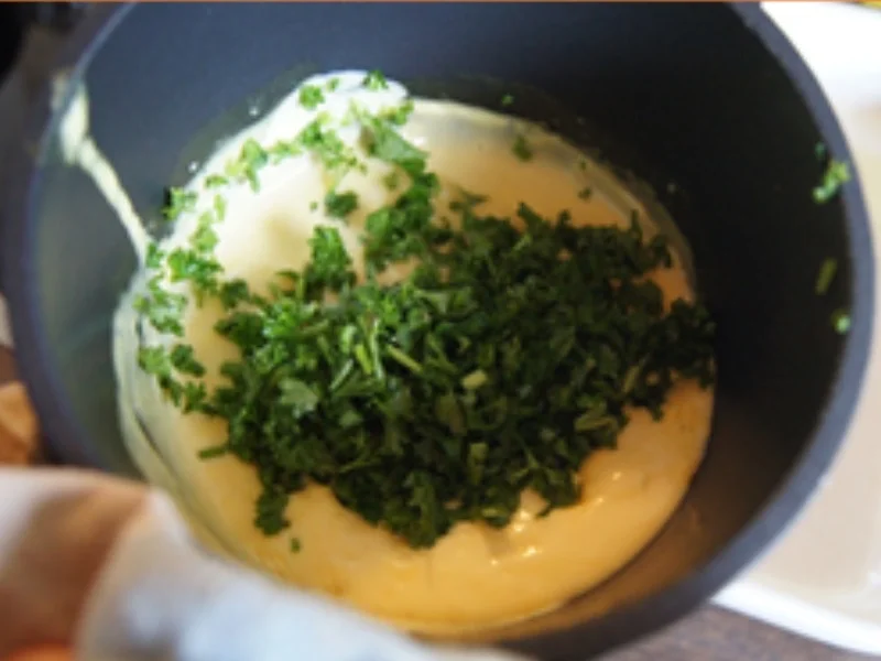 Spargel mit Sauce Hollandaise legere, mini Knusperschnitzel und Drillingen - Rezept - Bild Nr. 13907