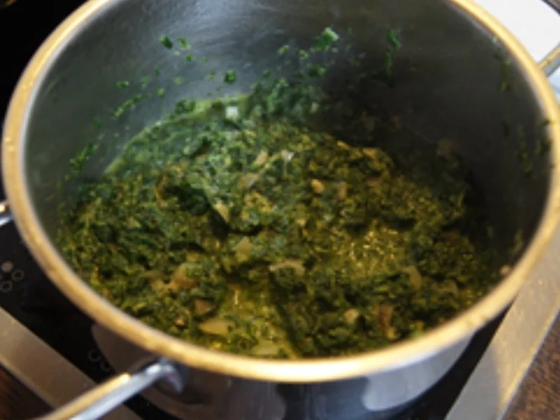 Rahmspinat mit Zanderfilet und Pellkartoffel-Drillingen - Rezept - Bild Nr. 7