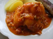 Blumenkohl mit Tomatensoße italienischer Art - Rezept - Bild Nr. 13908