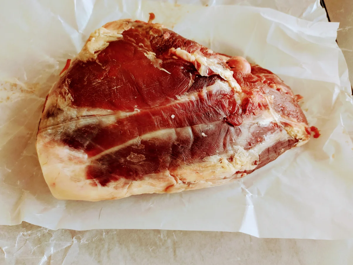 Lammhaxe aus dem Römertopf - Rezept - Bild Nr. 3