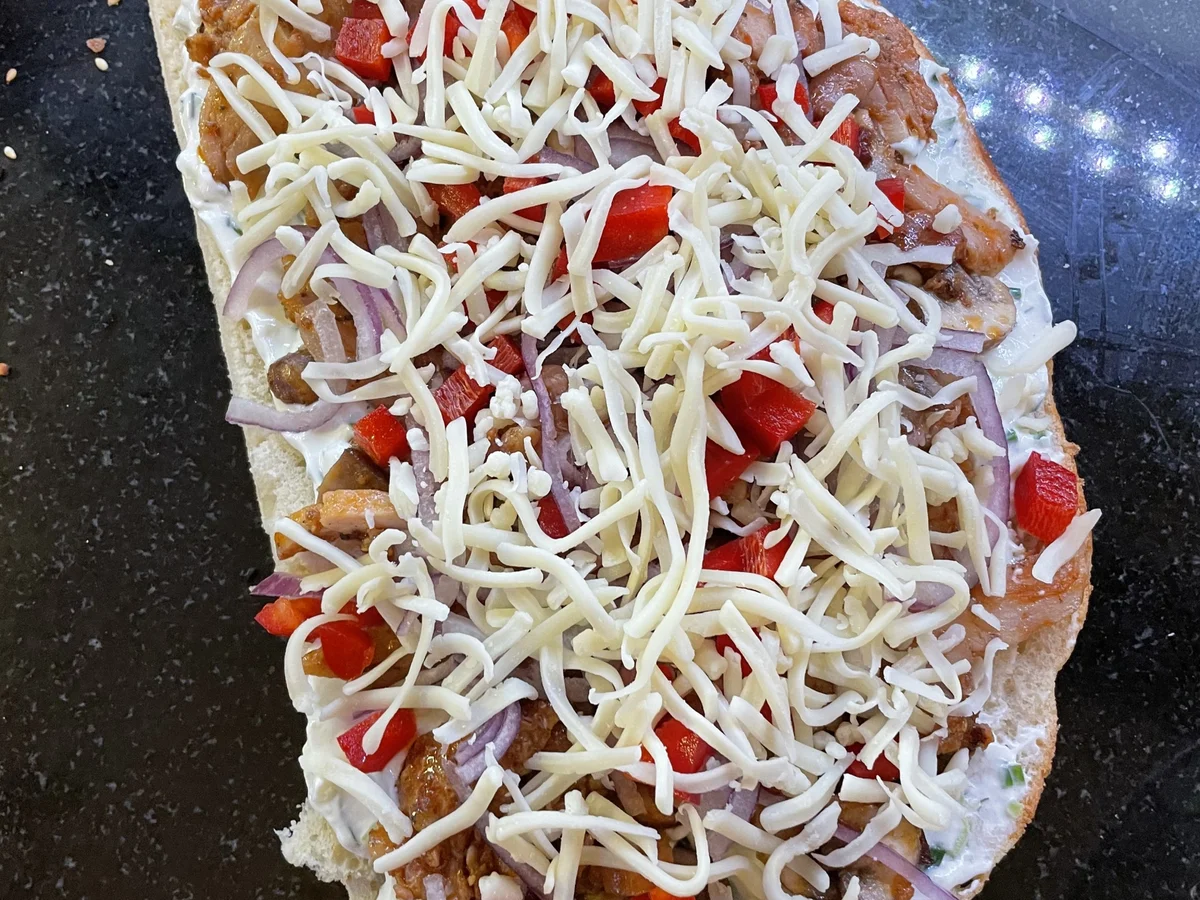 Rezept: Fladenbrot Pizza Bild Nr. 13929 Fladenbrot Pizza - Rezept - Bild Nr. 13929