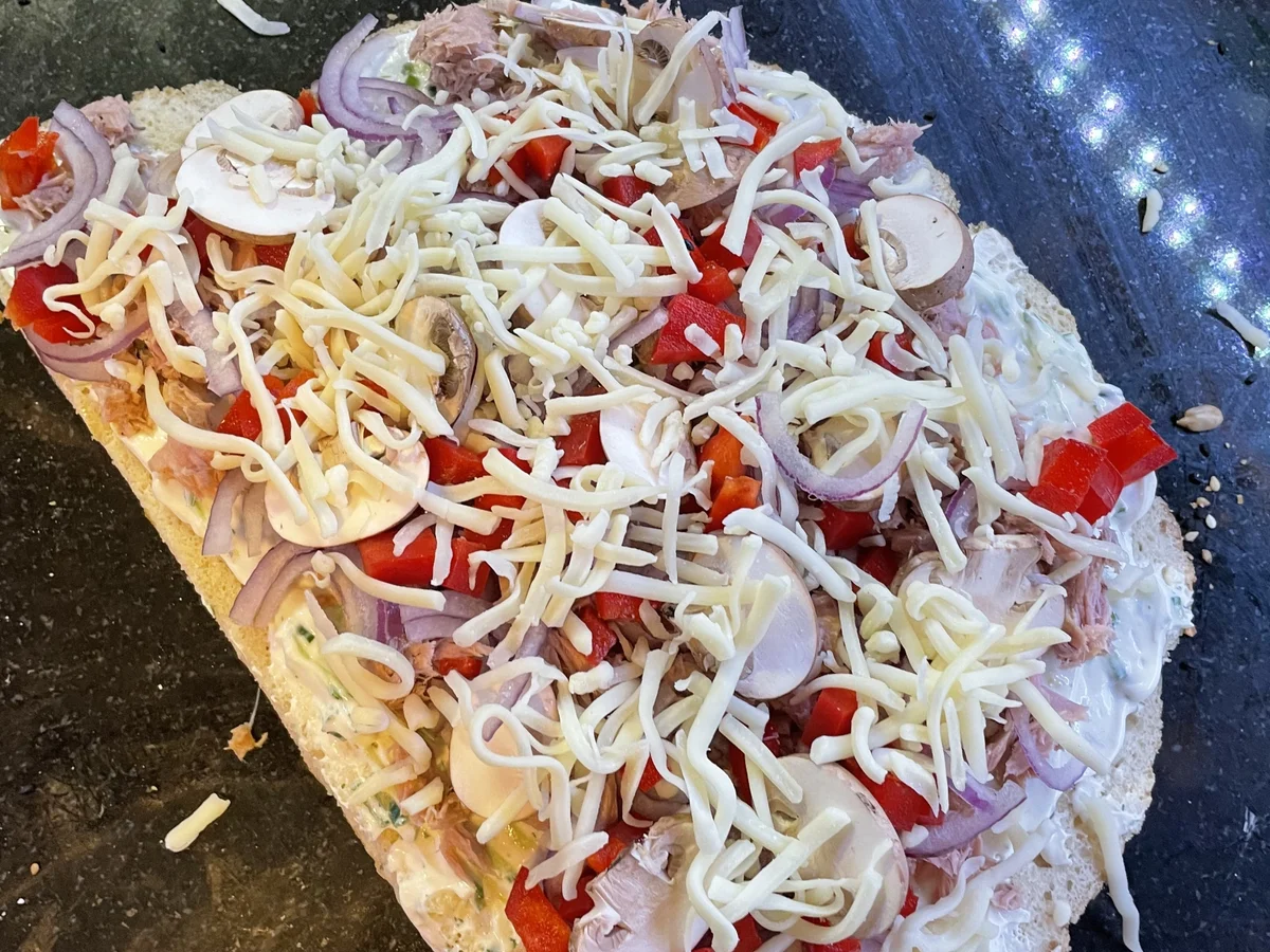 Rezept: Fladenbrot Pizza Bild Nr. 13932 Fladenbrot Pizza - Rezept - Bild Nr. 13932