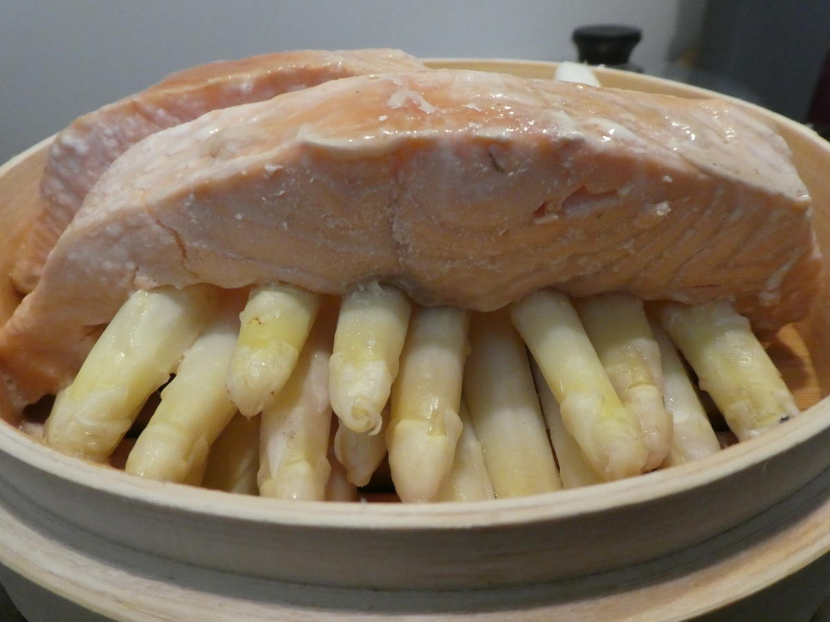 Lachs mit Spargel - Rezept - Bild Nr. 13922