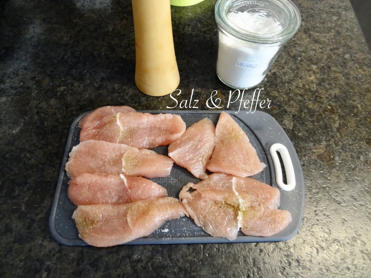 Rezept: Pariser Schnitzel mit perfekter Panade Bild Nr. 13920 Pariser Schnitzel mit perfekter Panade - Rezept - Bild Nr. 13920