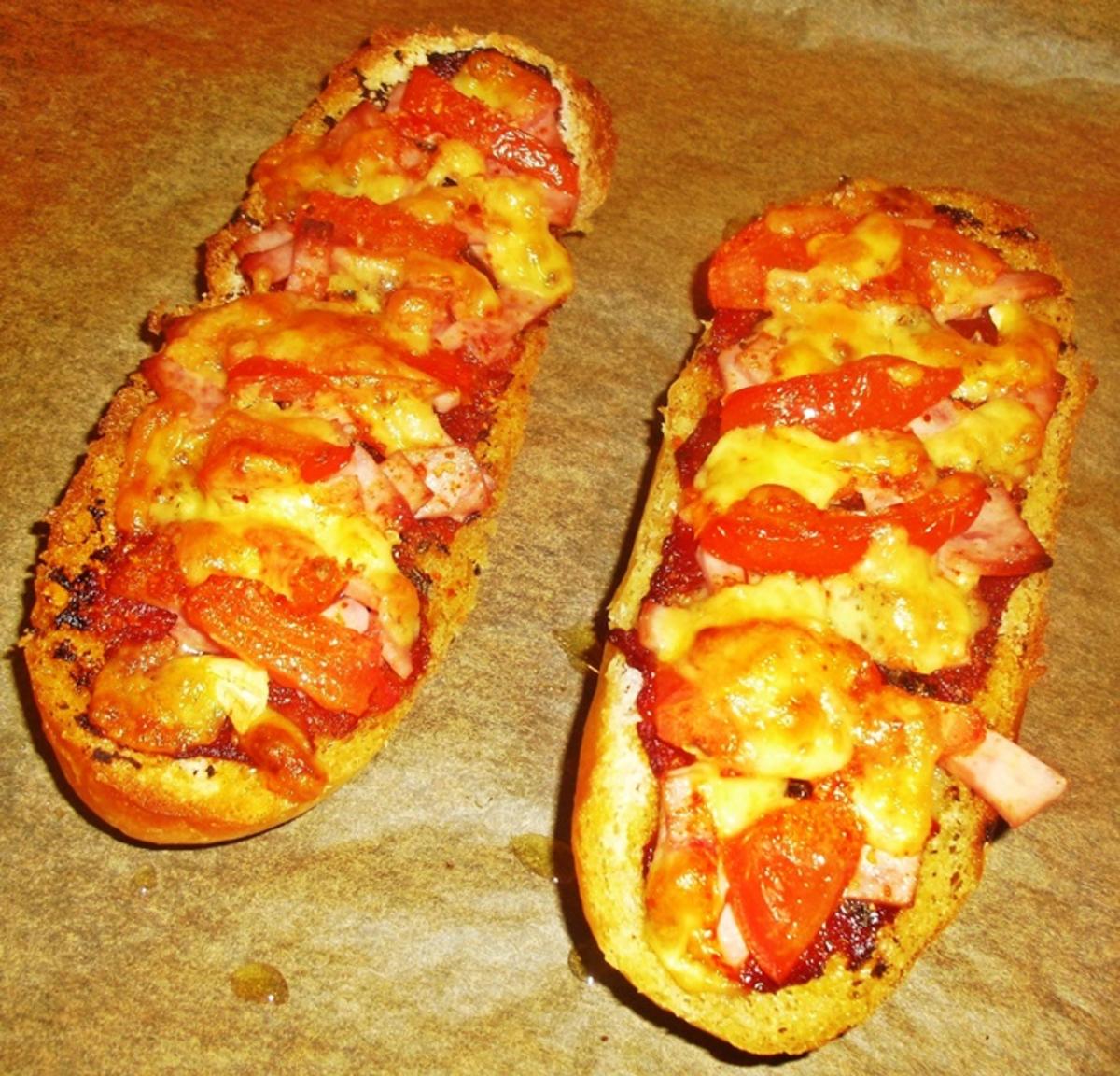 Mein Pizza-Baguette = kochbar Challenge 05.0 (Mai 2021) - Rezept - Bild Nr. 13920