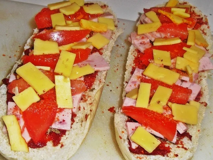 Mein Pizza-Baguette = kochbar Challenge 05.0 (Mai 2021) - Rezept - Bild Nr. 13921