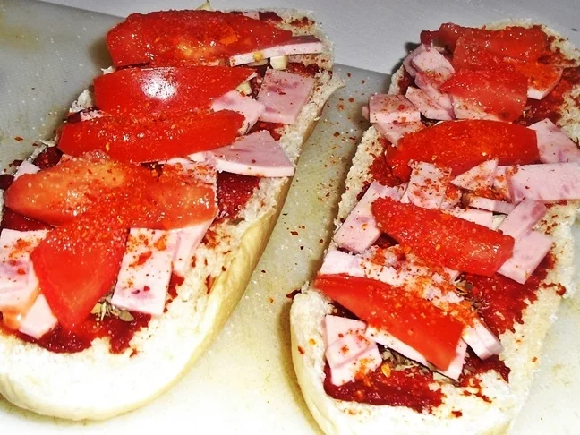 Mein Pizza-Baguette = kochbar Challenge 05.0 (Mai 2021) - Rezept - Bild Nr. 13922