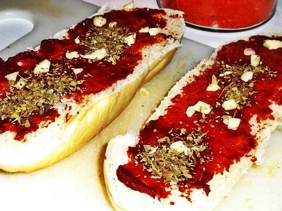 Mein Pizza-Baguette = kochbar Challenge 05.0 (Mai 2021) - Rezept - Bild Nr. 13923