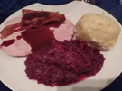 Krustenbraten an Jus mit Kartoffelklößen - Rezept - Bild Nr. 13920