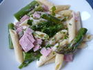 Pasta mit Spargel und Schinken - Rezept - Bild Nr. 13924