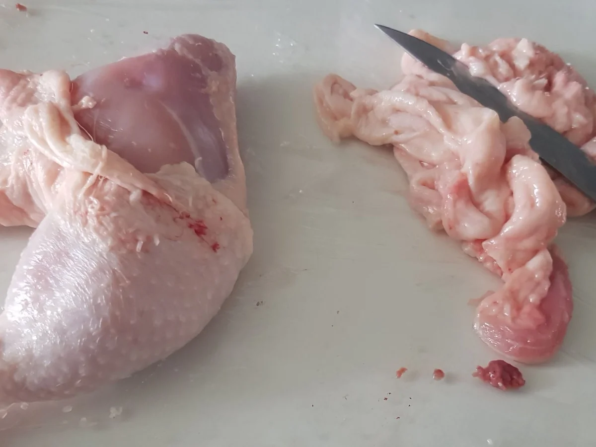 Parmesan-Hühnerschenkel in Tomaten-Rahmsoße - Rezept - Bild Nr. 13943