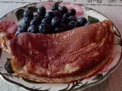 Schneller Eierkuchen mit Heidelbeeren - Rezept - Bild Nr. 13941