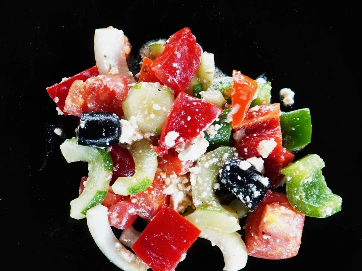 Griechischer Bauernsalat - Rezept - Bild Nr. 2