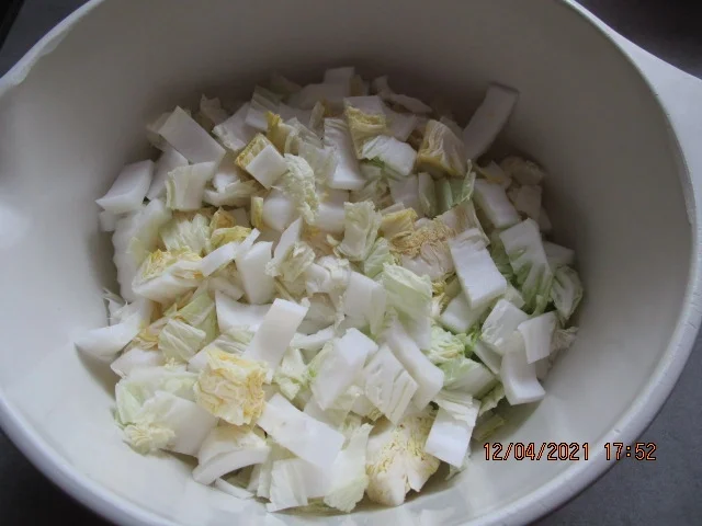 Rezept: Shrimps mit Chinakohl-Paprika-Gemüse Bild Nr. 13948 Shrimps mit Chinakohl-Paprika-Gemüse - Rezept - Bild Nr. 13948