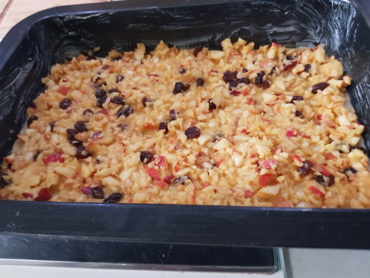 Apfel-Schnitten mit Mandelkrokant-Haube - Rezept - Bild Nr. 13953