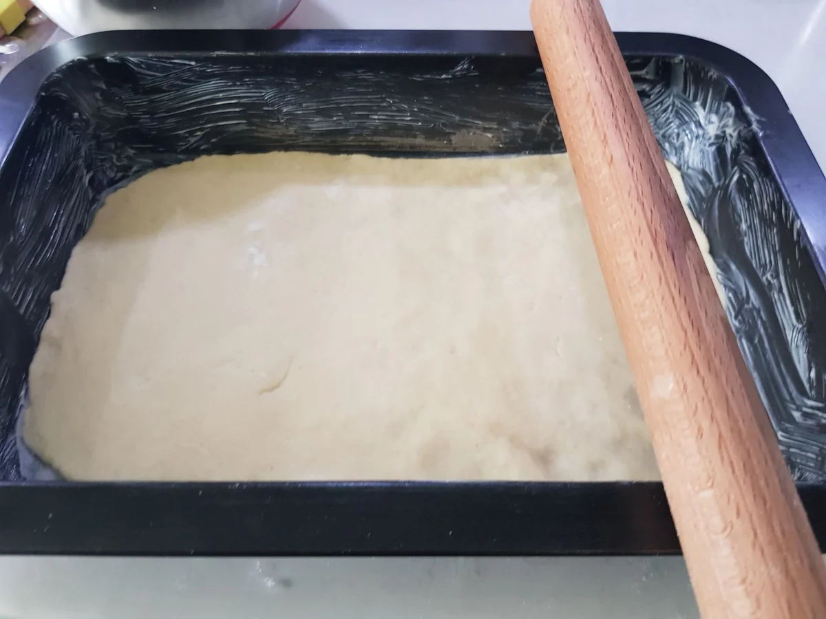 Apfel-Schnitten mit Mandelkrokant-Haube - Rezept - Bild Nr. 13954