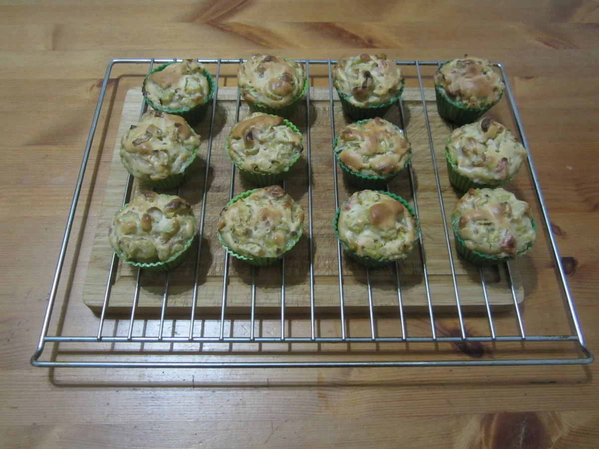 Rezept: Rhabarber-Zitronen-Muffins Bild Nr. 13957 Rhabarber-Zitronen-Muffins - Rezept - Bild Nr. 13957