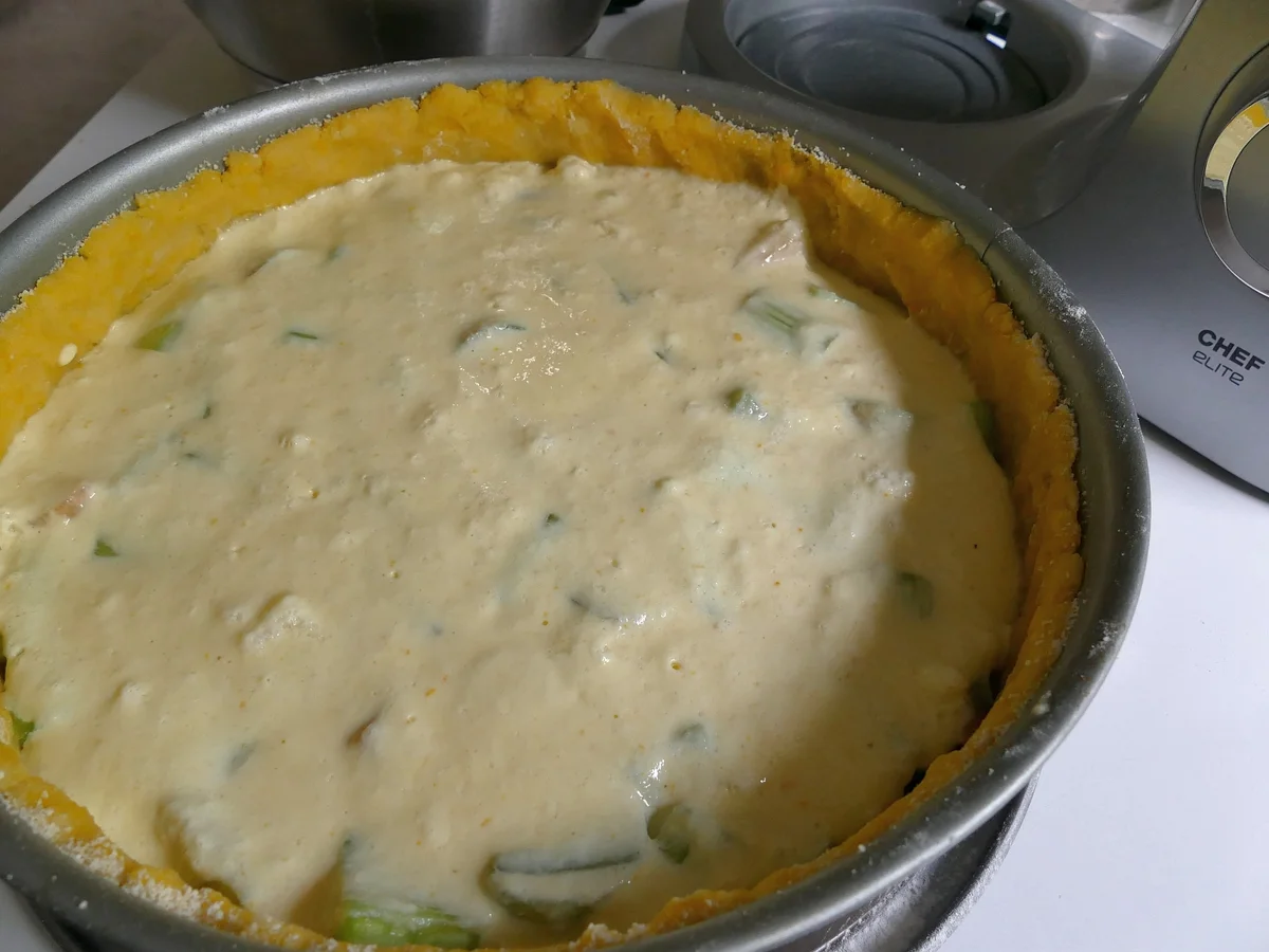 Rezept: Rhabarberkuchen _ Rahmguss _ Baiserdecke Bild Nr. 13970 Rhabarberkuchen _ Rahmguss _ Baiserdecke - Rezept - Bild Nr. 13970