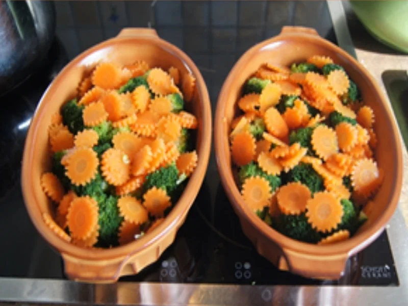 Kartoffel-Brokkoli-Möhrenblüten-Auflauf - Rezept - Bild Nr. 16