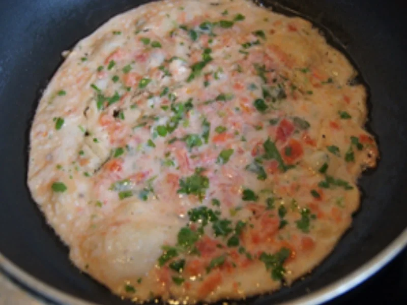 Tomaten-Pfannkuchen mit Spargel - Rezept - Bild Nr. 8