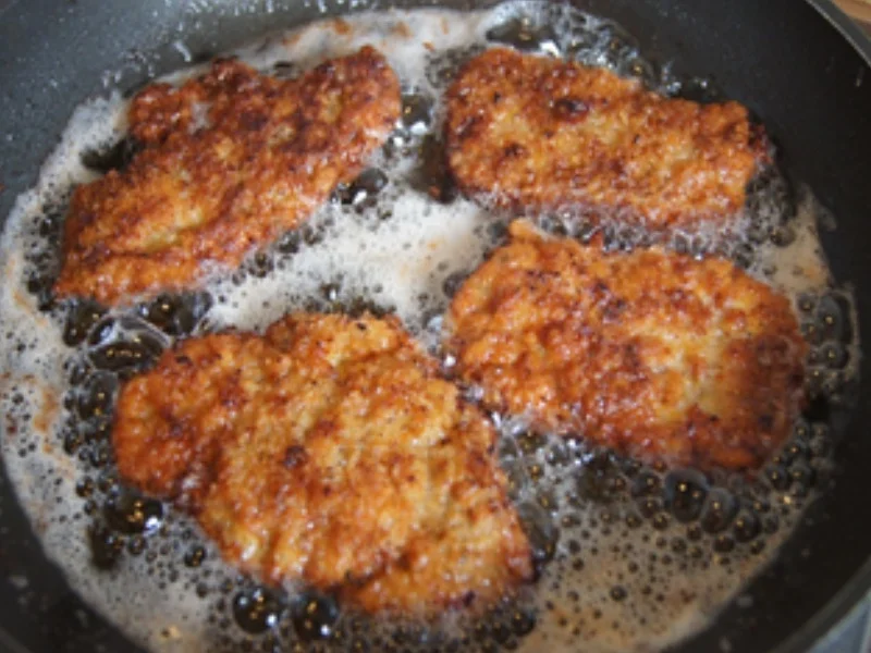 Spargelspitzen mit Sauce Hollandaise legere, Knusper-Kalbsschnitzel und Baby-Kartoffeln - Rezept - Bild Nr. 13976