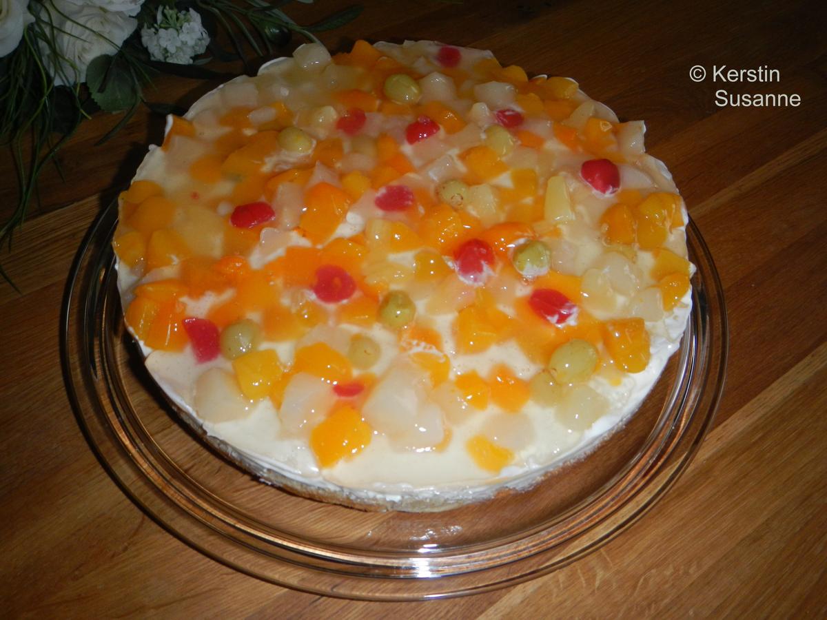 Obst Schmand Torte - schnell & einfach - von Kerstin-Susanne Obst Schmand Torte - schnell & einfach - von Kerstin-Susanne