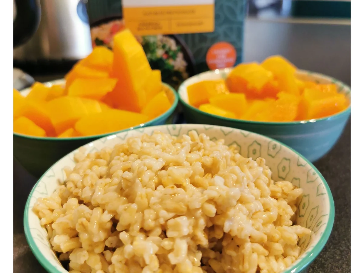 BiNe` S GEBACKENER KÜRBIS - HAFERREIS - Rezept - Bild Nr. 3