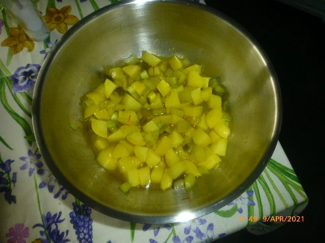 Rezept: Knusperfisch mit Kartoffelsalat und Kräutersauce Bild Nr. 13975 Knusperfisch mit Kartoffelsalat und Kräutersauce - Rezept - Bild Nr. 13975