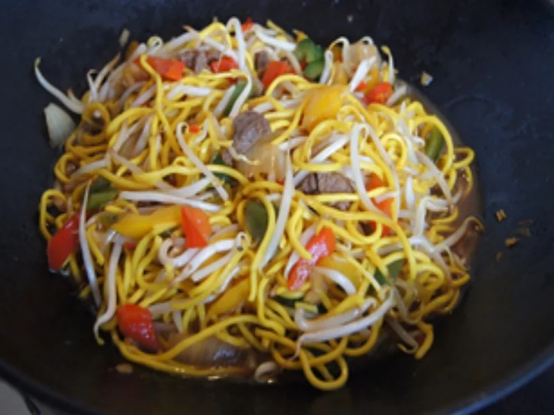 Rezept: Nudel-Wok Bild Nr. 13984 Nudel-Wok - Rezept - Bild Nr. 13984