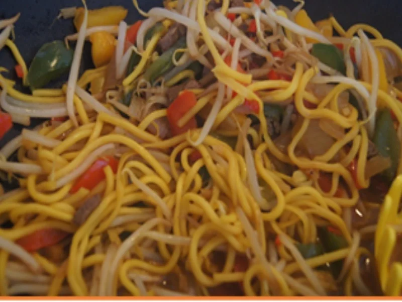 Rezept: Nudel-Wok Bild Nr. 13988 Nudel-Wok - Rezept - Bild Nr. 13988