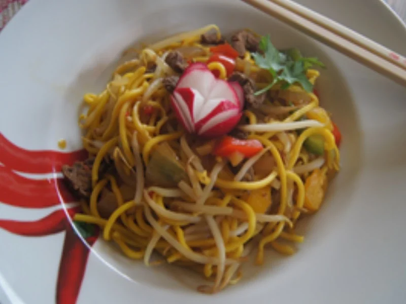 Rezept: Nudel-Wok Bild Nr. 13990 Nudel-Wok - Rezept - Bild Nr. 13990