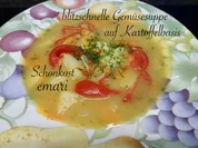 Rezept: Schonkost - blitzschnelle, cremige Gemรผsesuppe auf Kartoffelbasis Bild Nr. 14240 Schonkost - blitzschnelle, cremige Gemรผsesuppe auf Kartoffelbasis - Rezept - Bild Nr. 14240