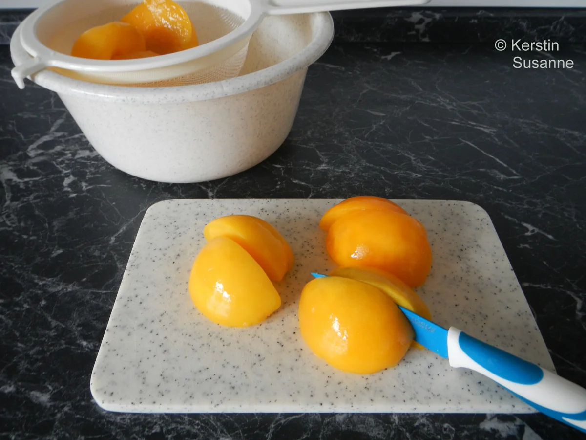 Pfirsich-Schmand-Kuchen - Rezept - Bild Nr. 13983