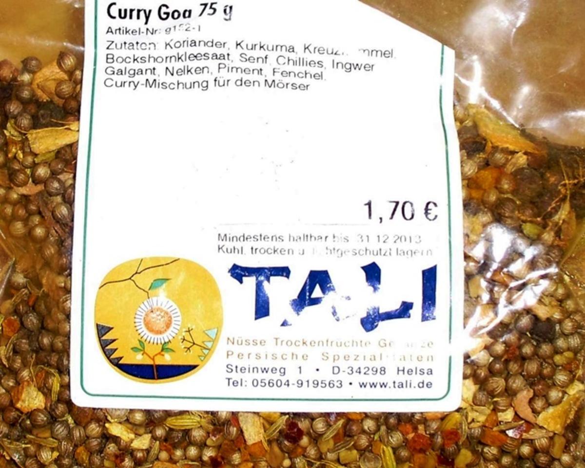 Curry-Hühnchenkeulen mit Spargel - Rezept - Bild Nr. 13970