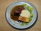 Rehfilet mit Topinamburpüree und Kräuterseitlingen - Rezept - Bild Nr. 13969