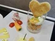 poschiertes Ei im Glas mit Knusperwürfeln - Rezept - Bild Nr. 2