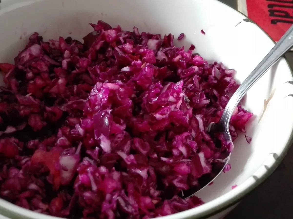 Blutwurst mit Apfelspalten - Rezept - Bild Nr. 13972