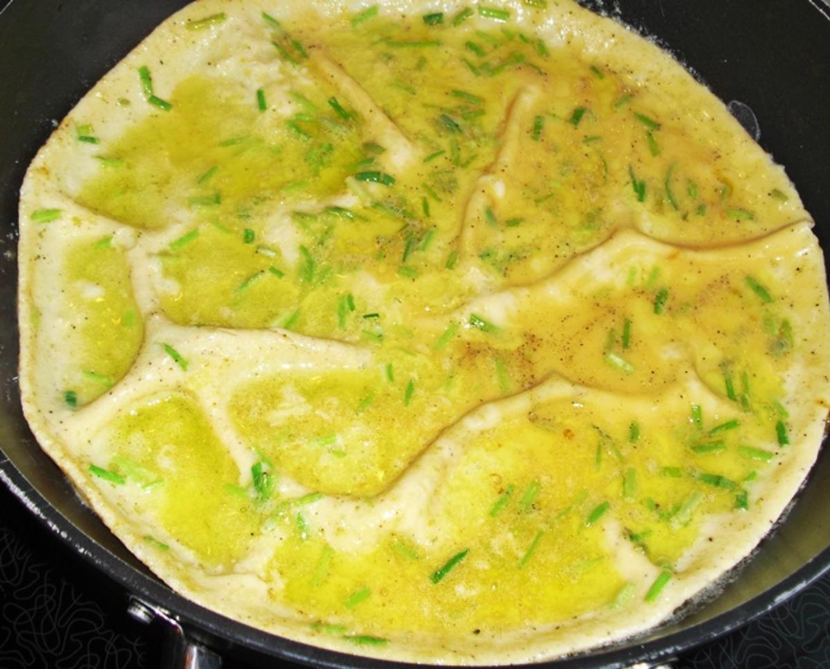 Omelette mit Schinken und Käse - Rezept - Bild Nr. 5