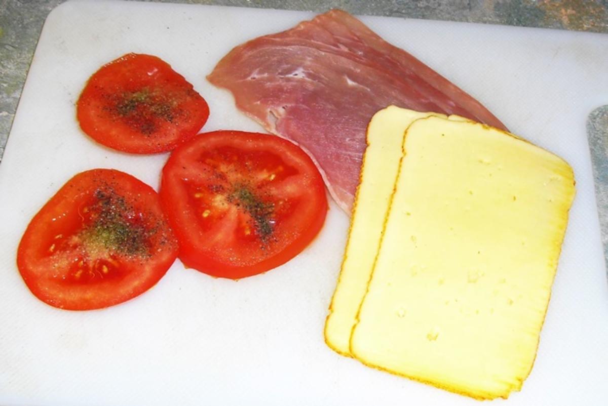 Omelette mit Schinken und Käse - Rezept - Bild Nr. 13971