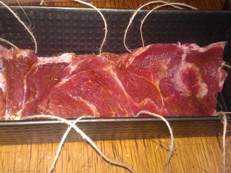 Rezept: Gyros Schichtfleisch Bild Nr. 13986 Gyros Schichtfleisch - Rezept - Bild Nr. 13986