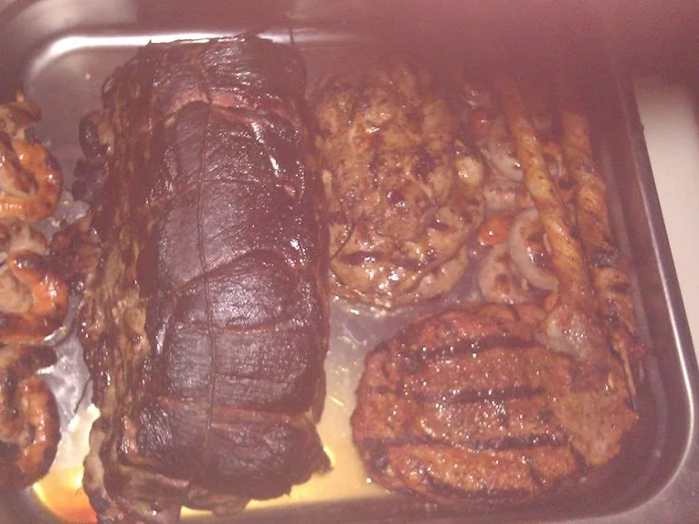 Rezept: Gyros Schichtfleisch Bild Nr. 13993 Gyros Schichtfleisch - Rezept - Bild Nr. 13993