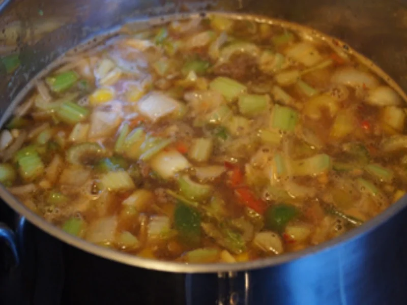 Rezept: Gemüse-Kartoffel-Suppe Bild Nr. 15 Gemüse-Kartoffel-Suppe - Rezept - Bild Nr. 15