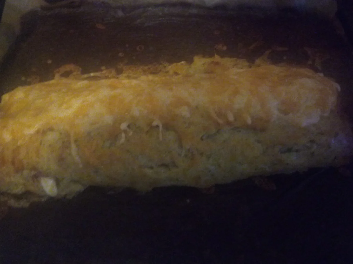 Gefüllte Käse-Kartoffelstampf-Rolle - Rezept - Bild Nr. 13994