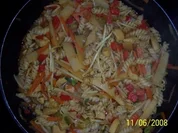 Rezept: Bunte Asia- Nudel-Pfanne Bunte Asia- Nudel-Pfanne - Rezept