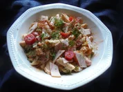 Penne - Nudelsalat mit Fenchel und Chilifäden - Rezept - Bild Nr. 14030