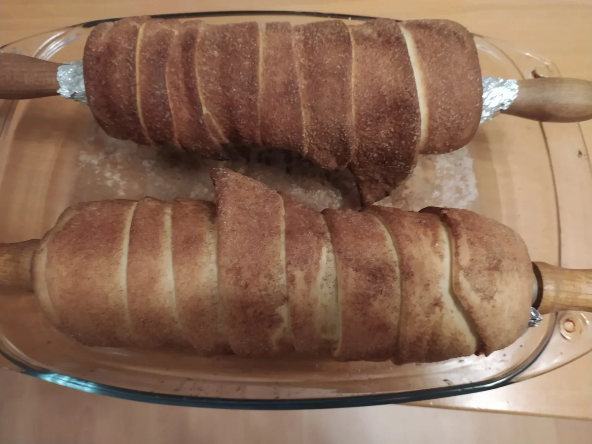 Rezept: Baumstriezel wie vom Weihnachtsmarkt Bild Nr. 14026 Baumstriezel wie vom Weihnachtsmarkt - Rezept - Bild Nr. 14026