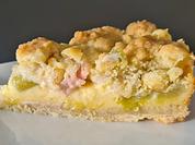 Rhabarberkuchen mit Vanillecreme - Rezept - Bild Nr. 2